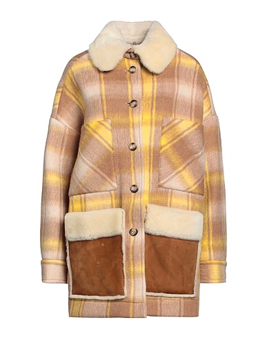 AVA ADORE Coat Camel 76% Polyester, 13% Acrylic, 11% Virgin Wool