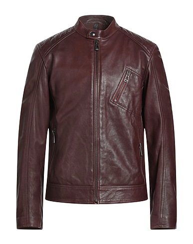 BELSTAFF Biker jacket Chocolate brown 100% Lambskin