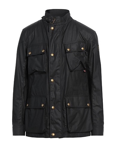 BELSTAFF Giubbotto Blu notte 100% Cotone