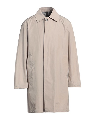 HEVÒ Lange Jacke Khaki 60% Polyester, 40% Baumwolle