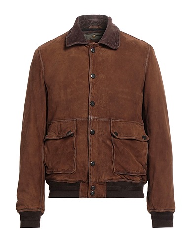 THE JACK AND JACKIE LEATHERS Jacket TRI SEASONS Tan Leather