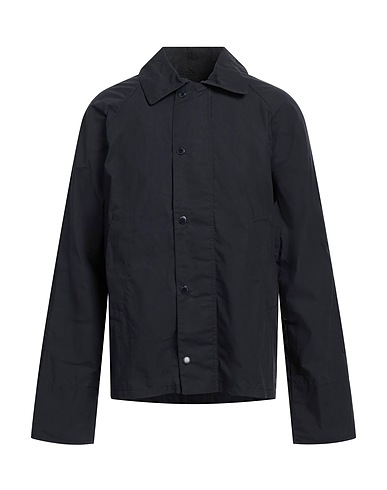 BARBOUR Giubbotto Blu notte 100% Cotone