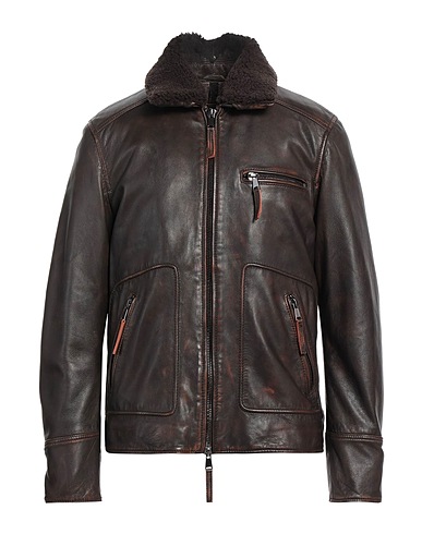 THE JACK AND JACKIE LEATHERS Blouson Moka 100% Cuir