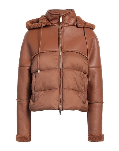KOCCA Shell jacket Light brown 100% Polyurethane, Polyester, Polyamide