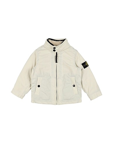 STONE ISLAND JUNIOR Giubbotto Panna 100% Poliestere