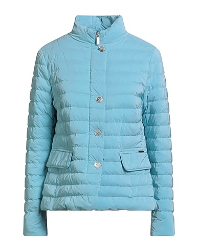 MOORER Piumino Turchese 60% Poliammide, 40% Poliestere