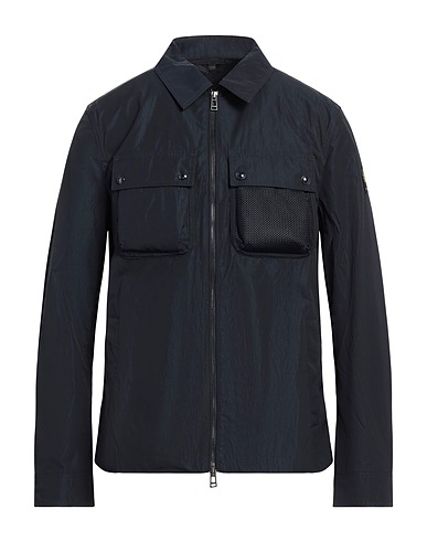 BELSTAFF Jacket Navy blue 71% Polyester, 29% Polyamide