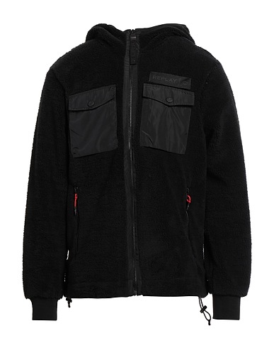 REPLAY Kunstpelz Schwarz 100% Polyester