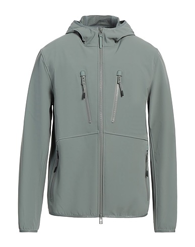 BELSTAFF Jacket Sage green 86% Polyamide, 14% Elastane, Polyester