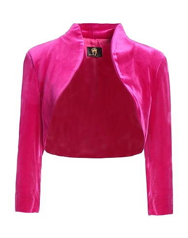 GAI MATTIOLO Jacket GM Fuchsia 95% Polyester, 5% Elastane