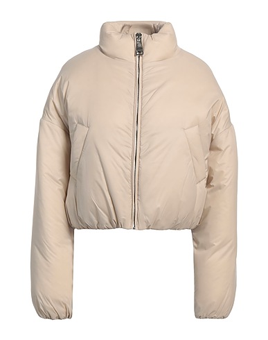 KHRISJOY Shell jacket Beige 100% Polyamide