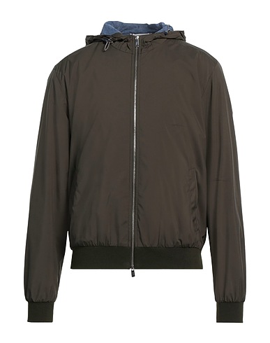 FEDELI Jacket Military green 100% Polyester, Cotton