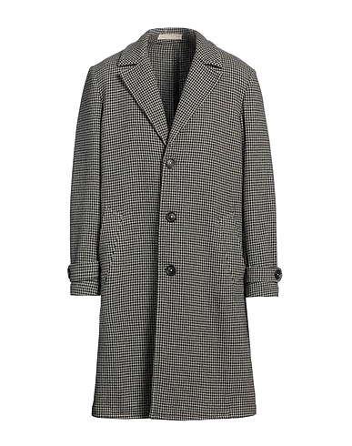 MASSIMO ALBA Coat Black 62% Wool, 23% Cotton, 15% Polyamide