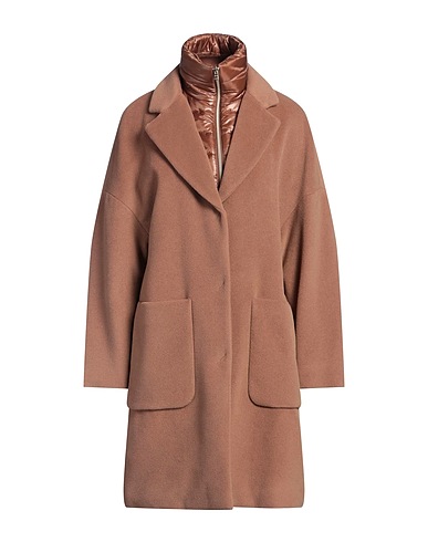 HERNO Coat Camel 52% Alpaca wool, 26% Wool, 22% Polyamide