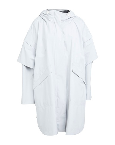 HERNO Full-length jacket LAMINAR Light grey 100% Polyester, PTFE - Polytetrafluoroethylene