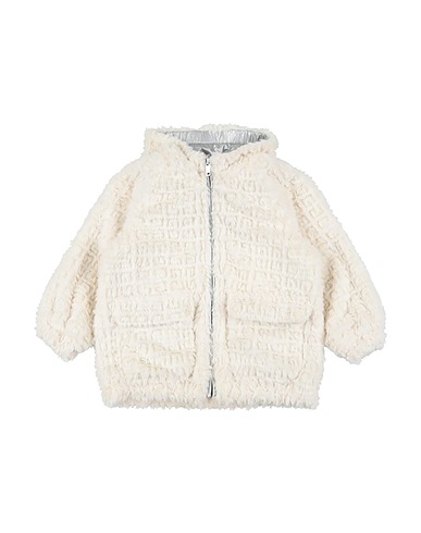 GIVENCHY Teddy Coat Ivory 100% Polyester