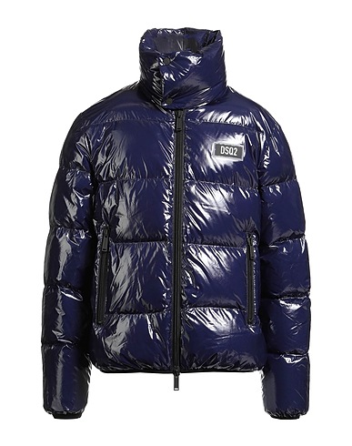 DSQUARED2 Piumino Blu navy 100% Poliammide, Poliuretano