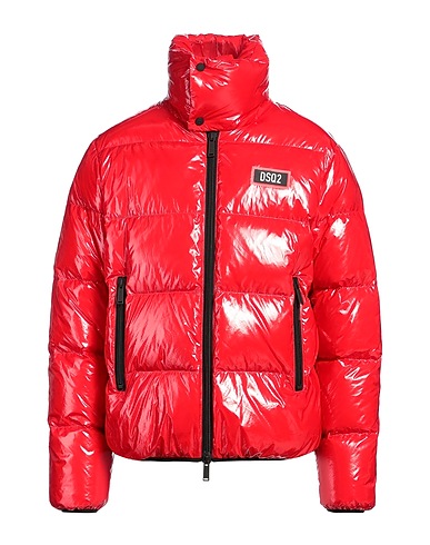 DSQUARED2 Steppjacke Rot 100% Polyamid, Polyurethan