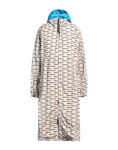 REPLAY Full-length jacket Beige 100% Polyester