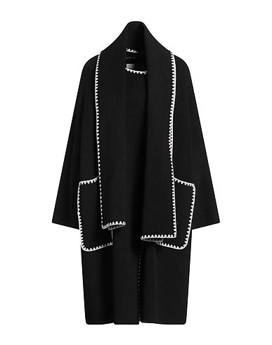 SINCE'RE Paris Cappotto Nero 50% Lana, 50% Poliestere