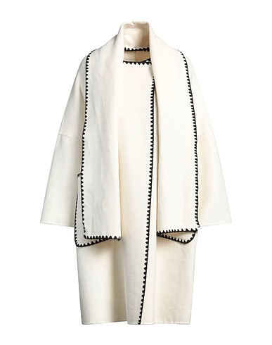SINCE'RE Paris Mantel Cremeweiß 50% Wolle, 50% Polyester