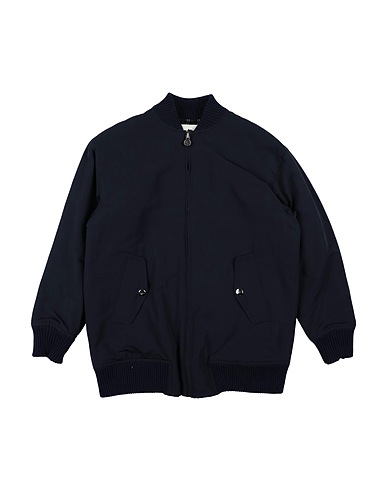 ETRO Jacket Navy blue 56% Cotton, 44% Polyester, Polyamide, Elastane