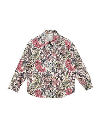 ETRO Blouson en jean Blanc 97% Coton, 3% Élasthanne