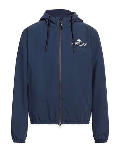 REPLAY Giubbotto Blu navy 85% Poliammide, 15% Elastan