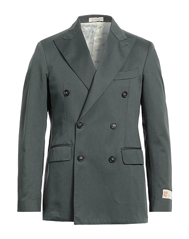 MASSIMO ALBA Blazer Military green 100% Cotton