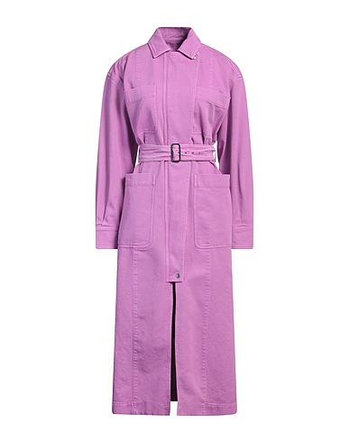 MAX MARA Full-length jacket SFILATA Mauve 100% Cotton