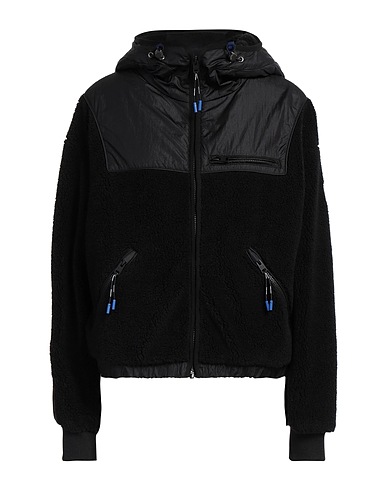 WOOLRICH Giubbotto Nero 75% Poliestere, 25% Lana, Poliammide