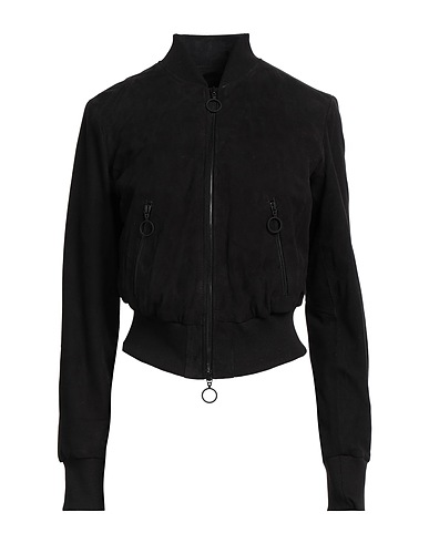 STREET LEATHERS Bomber Black 100% Leather
