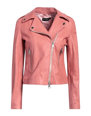 STREET LEATHERS Bikerjacke Antikrosa 100% Leder