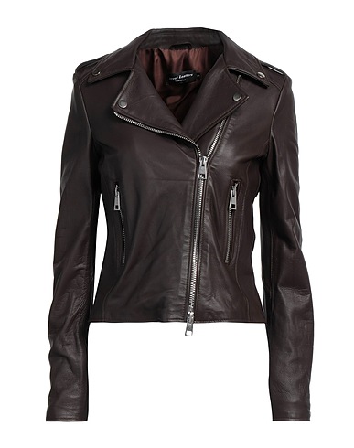 STREET LEATHERS Bikerjacke Schokobraun 100% Leder