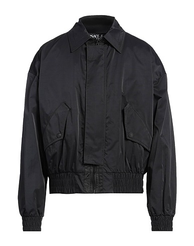 VERSACE JEANS COUTURE Giubbotto Nero 65% Cotone, 35% Poliammide