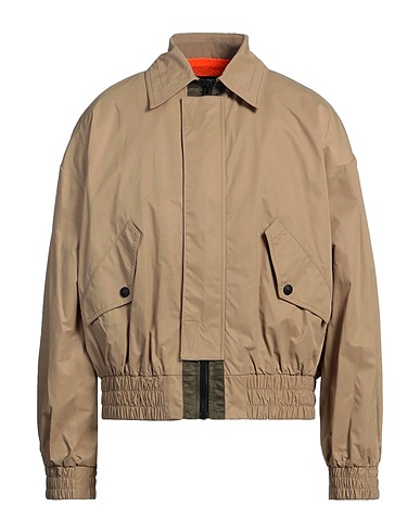 VERSACE JEANS COUTURE Jacket Sand 65% Cotton, 35% Polyamide