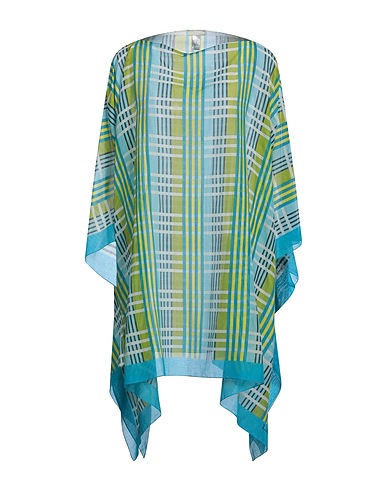 LANVIN Cloak Azure 74% Cotton, 26% Silk
