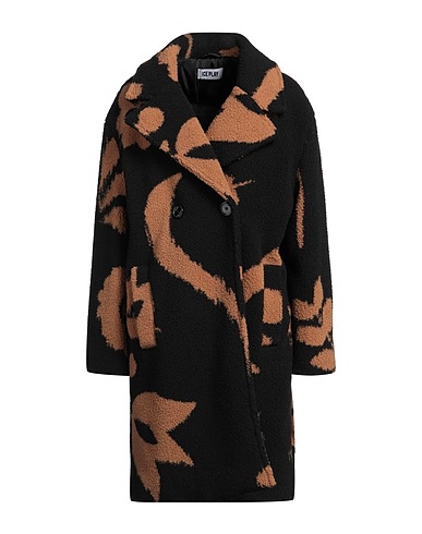 ICE PLAY Teddy Coat Nero 100% Poliestere