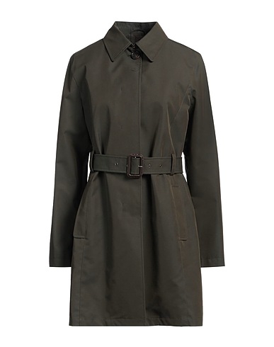 SEALUP Lange Jacke Militärgrün 67% Baumwolle, 33% Polyamid