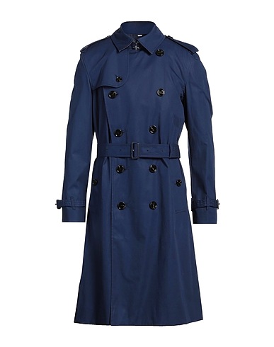 BURBERRY Caban et veste croisée Bleu marine 100% Coton