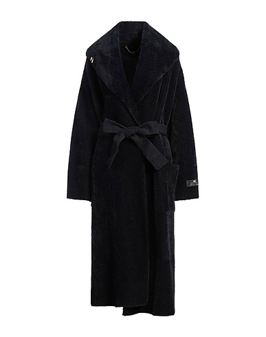 ELISABETTA FRANCHI Teddy Coat Nero 94% Poliammide, 6% Polipropilene