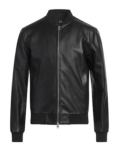 BRIAN DALES Bomber Black 100% Leather