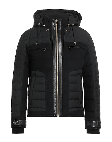 UNGARO Shell  jacket Black 60% Wool, 40% Polyester