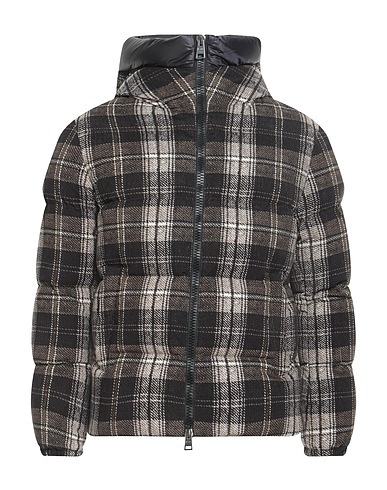 HERNO Shell jacket Charcoal 100% Cotton