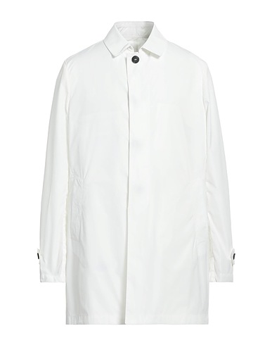 BRIAN DALES Lange Jacke Weiß 100% Polyester