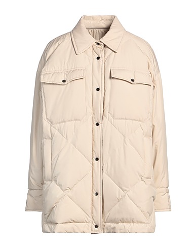 ANTONELLI Shell jacket Beige 100% Polyester