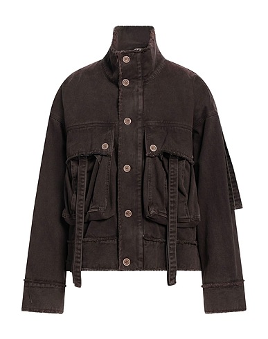 DOLCE&GABBANA Denim jacket Brown 100% Cotton