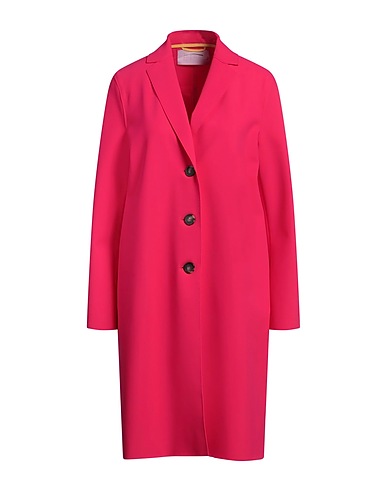 HARRIS WHARF LONDON Full-length jacket Fuchsia 72% Polyamide, 28% Elastane