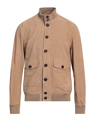 BRIAN DALES Jacket Camel Leather