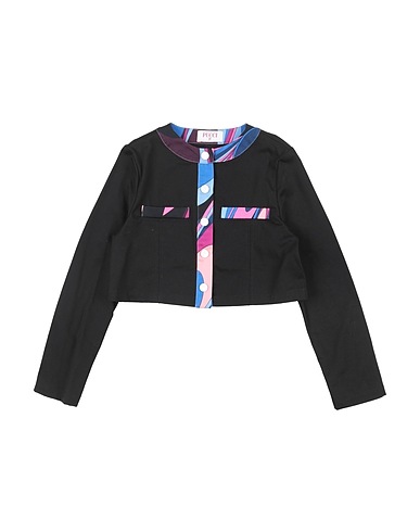 PUCCI Jacket Black 100% Cotton